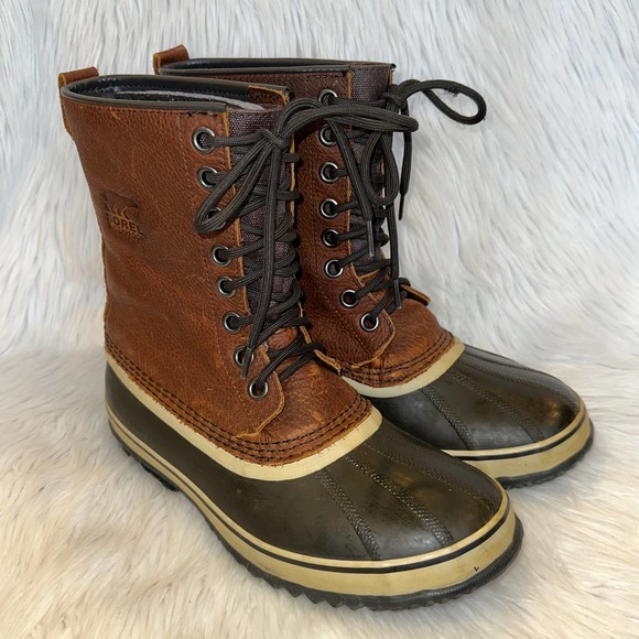 Sorel Other - SOREL Men's 1964 Premium T Leather Lace-Up Waterproof Snow Boots
